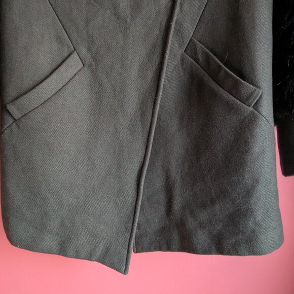 Asymmetrical Winter Coat - Picture 9 of 15